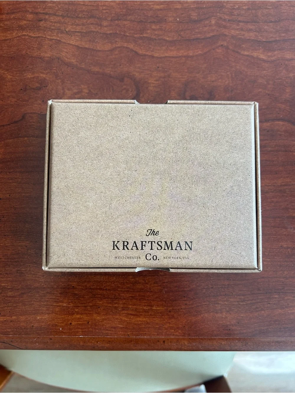The Kraftsman Co. USA Flag Needlepoint Wallet NIB